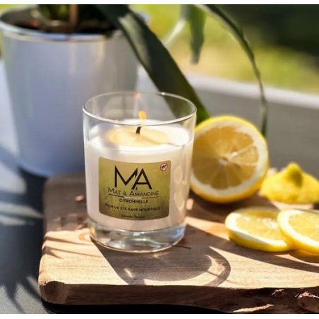 Recharge de bougie à la citronnelle